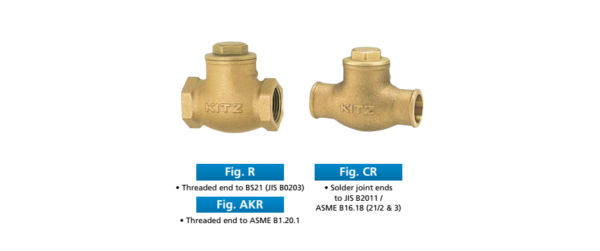 Van một chiều (check valve) bằng đồng