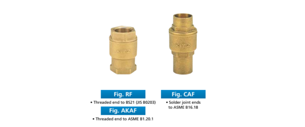 Van một chiều (check valve) bằng đồng